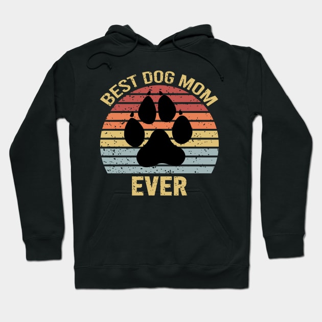 Best Dog Mom Ever Hoodie by DragonTees